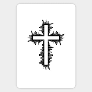 Christian Cross Merch | Jesus Christ | Newest Easter Cross Magnet